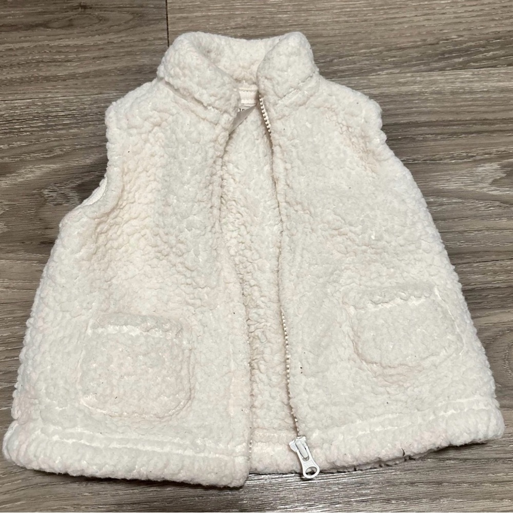 Carter's Off-White Sherpa Vest